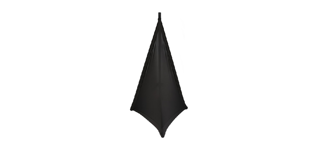 Speaker covers for audio equipment rental NYC event setup